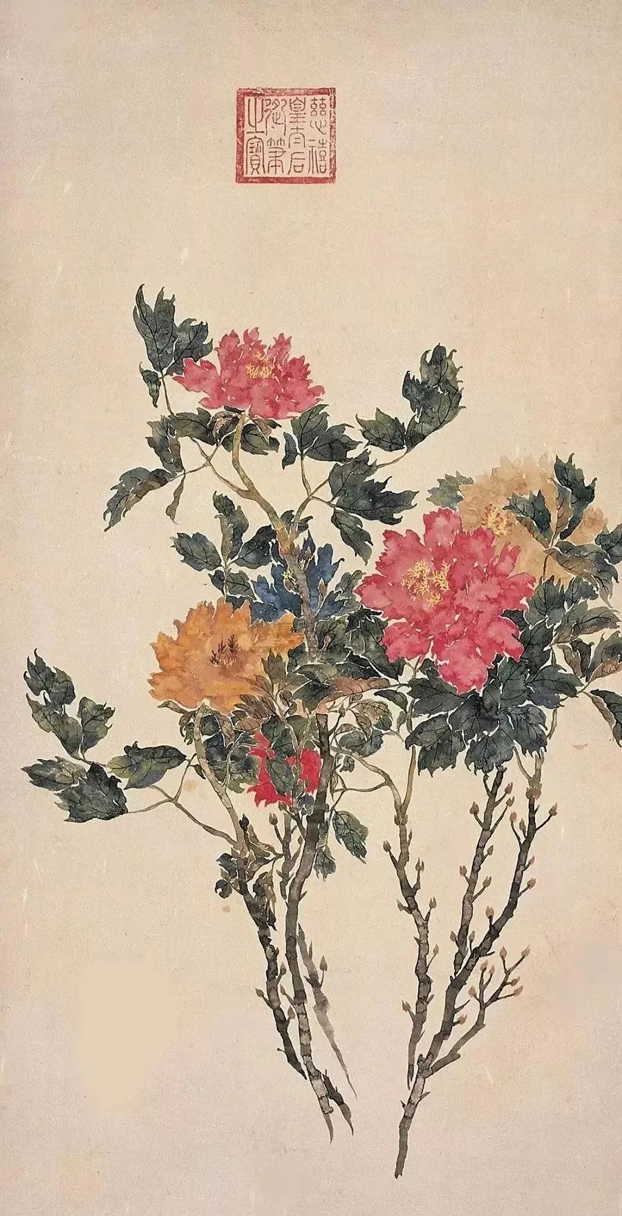 世界罕见的慈禧太后73幅国画 第 2 张