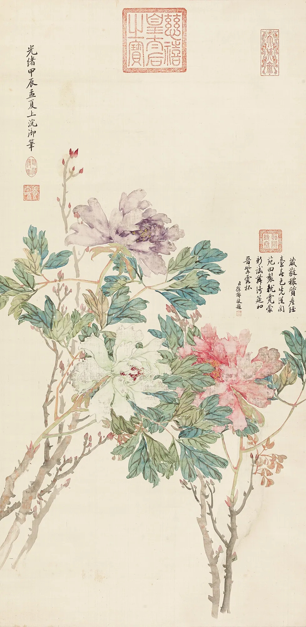 世界罕见的慈禧太后73幅国画 第 10 张