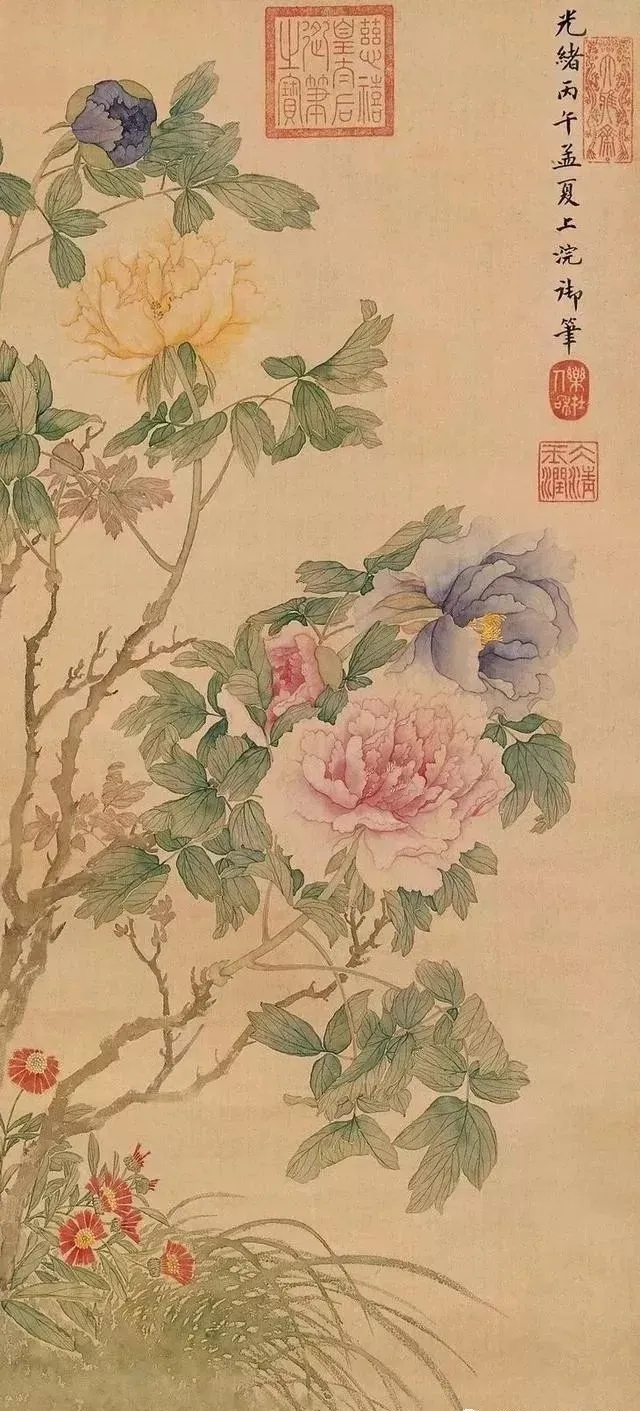 世界罕见的慈禧太后73幅国画 第 24 张