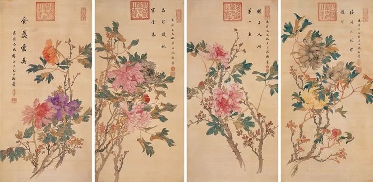 世界罕见的慈禧太后73幅国画 第 56 张
