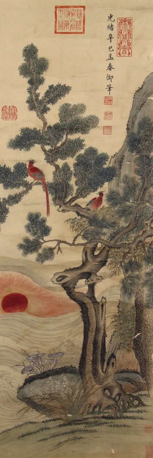 世界罕见的慈禧太后73幅国画 第 78 张