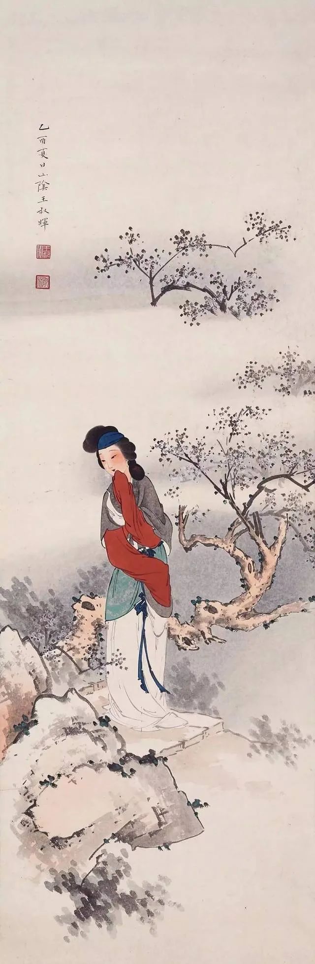 王叔晖她一生未嫁，所画美女，令人心动 第 21 张