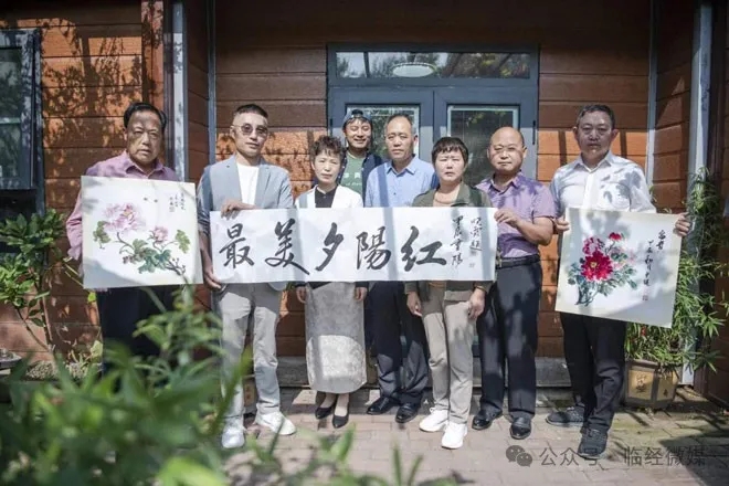 九九重阳、最美夕阳——慰问退伍老兵书画笔会在白沙埠举行！ 第 1 张