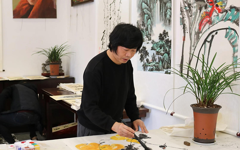 书圣文化传承发展暨友好城市书画交流会在王羲之故居举行 第 21 张