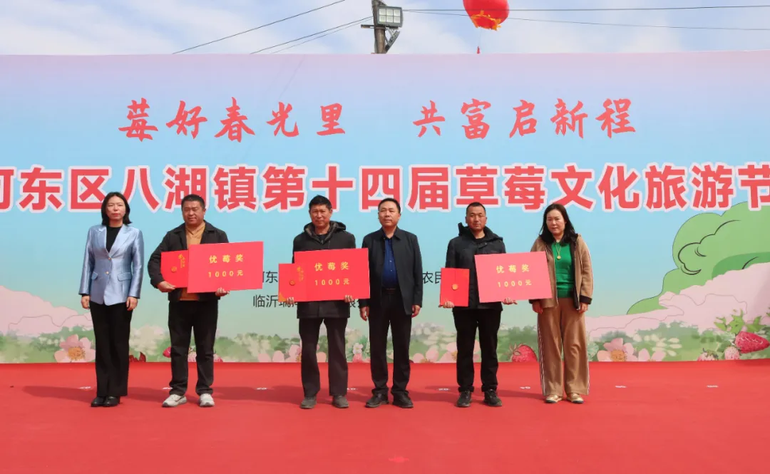 “莓”好春光里 共富启新程——河东区八湖镇第十四届草莓文化旅游节开幕啦！ 第 4 张